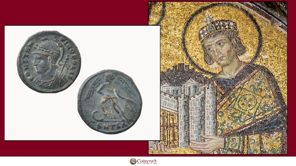 Roman Constantinople Commemorative Coin - Coincraft